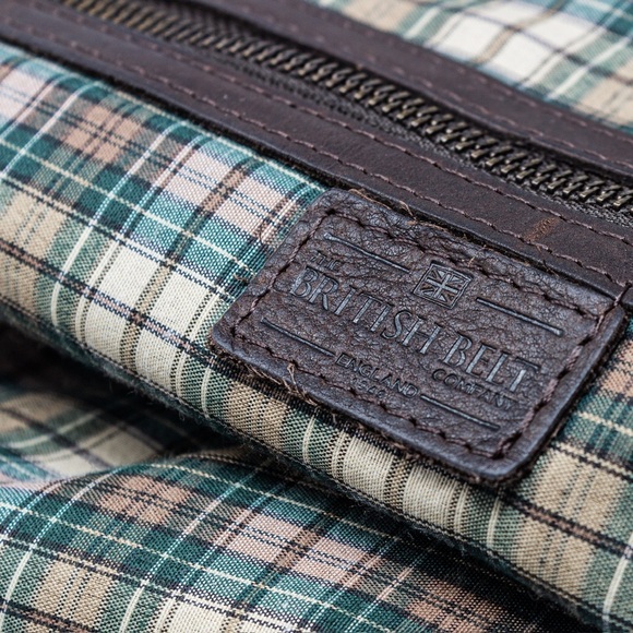 Brown and Green Men's Backpack - Picture 6 of 12